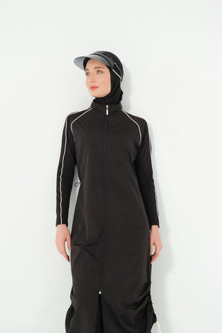 Sporty Long Modest Swimsuit