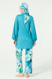Morena Pattern Modest Swimsuit