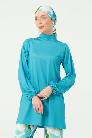 Morena Pattern Modest Swimsuit