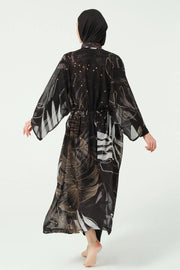 Goldea Belted Chiffon Pareo