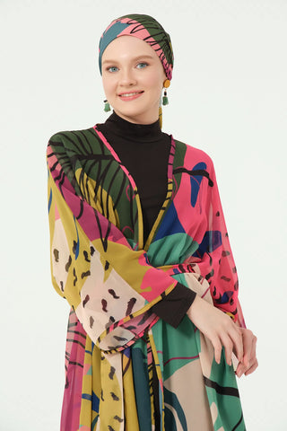 Nerina Belted Chiffon Pareo