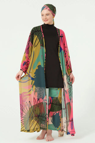 Nerina Belted Chiffon Pareo