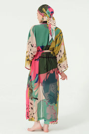 Nerina Belted Chiffon Pareo
