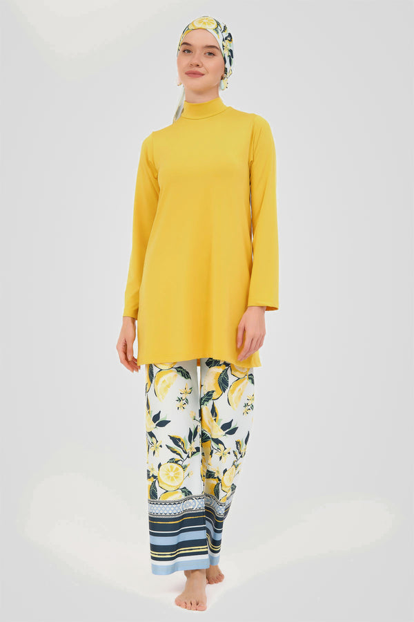 lemon-patterned-modest-swimsuit