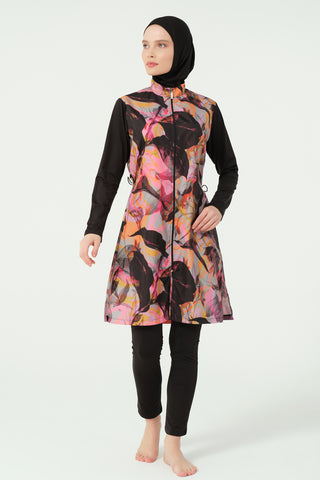 Peta Belted  Modest Swimsuit