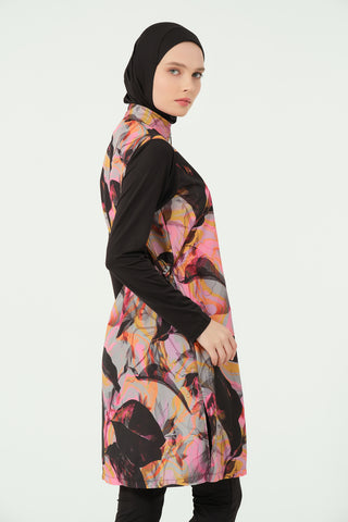Peta Belted  Modest Swimsuit