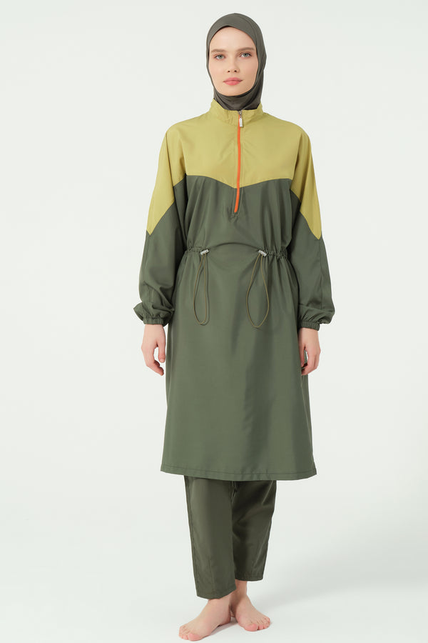 Vigor Oversized Modest Long Swimsuit Set