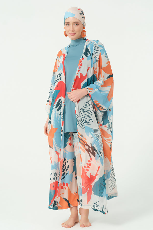 Okyanus – Belted Chiffon Pareo