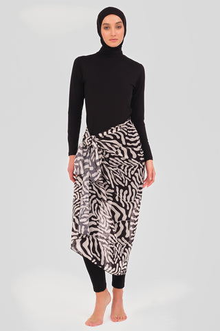 Eva Patterned Skirt Pareo